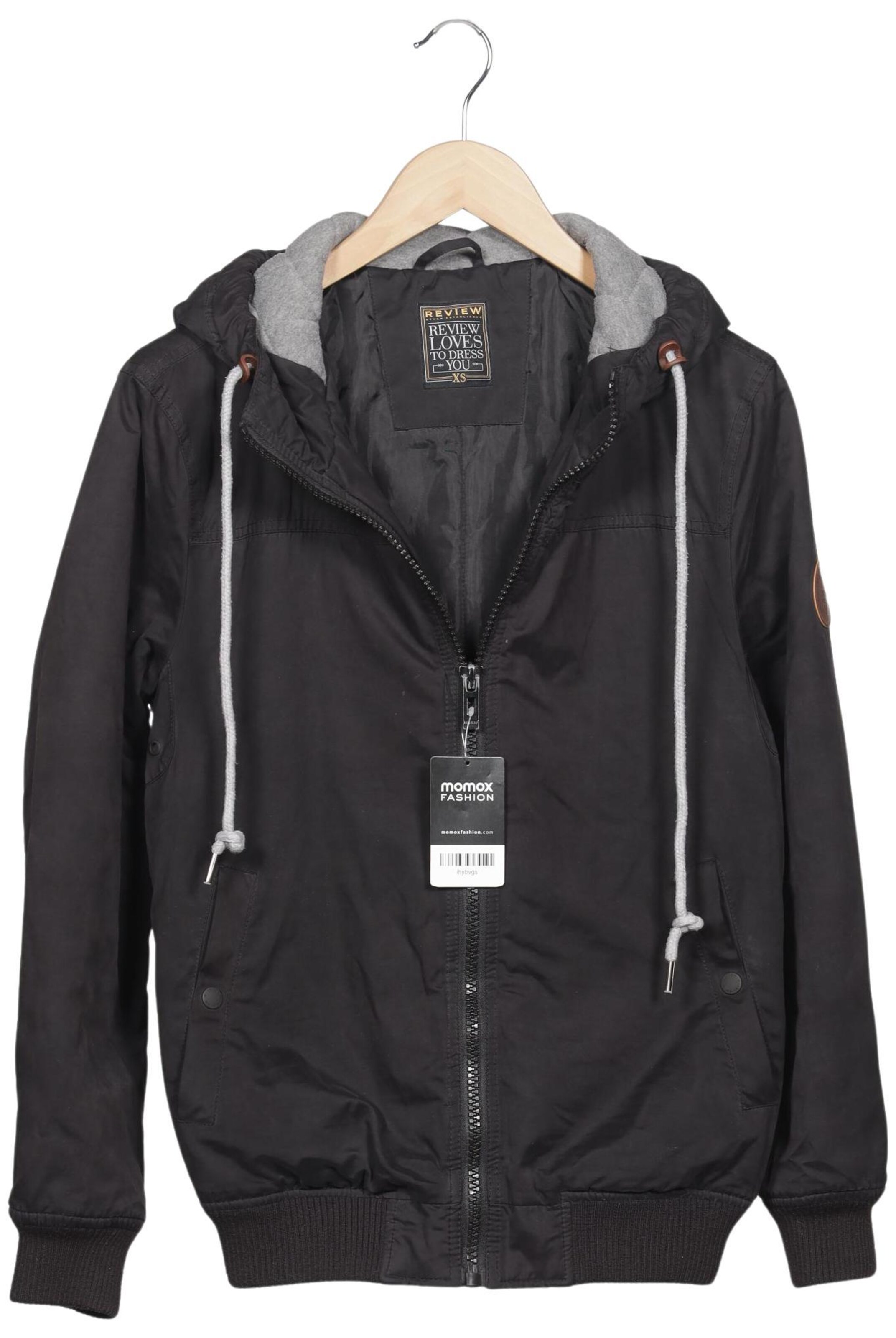 Review Jacket & Coat in XS in Black: front