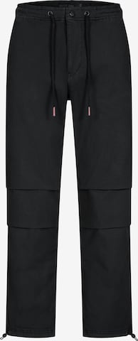 INDICODE JEANS Tapered Hose in Schwarz: Vorderseite