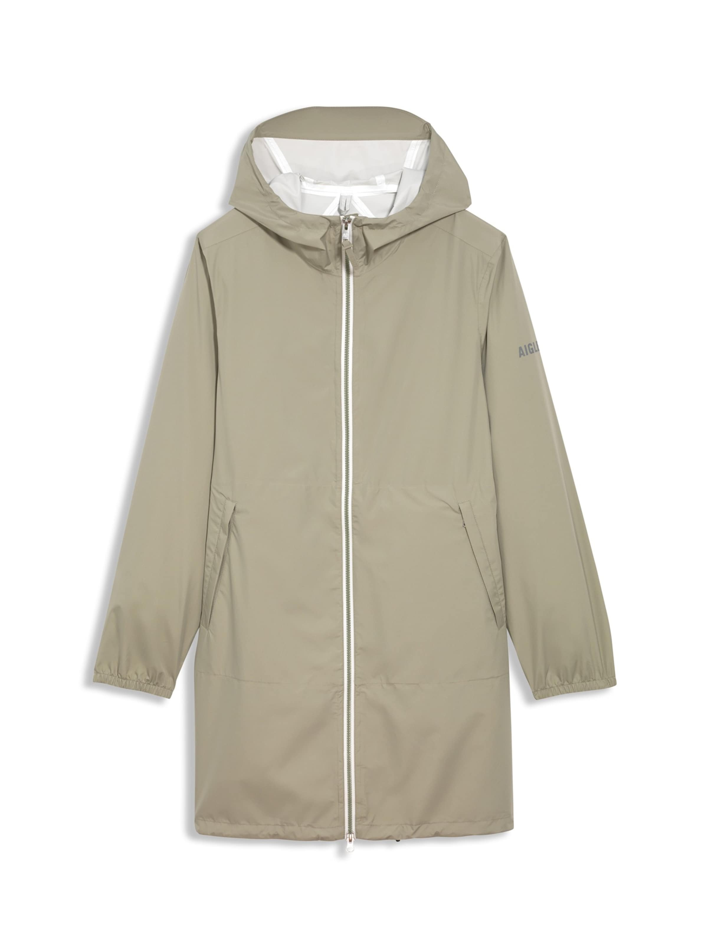 AIGLE Funktionsjacke 'Rainpack 90' in Grün: Vorderseite