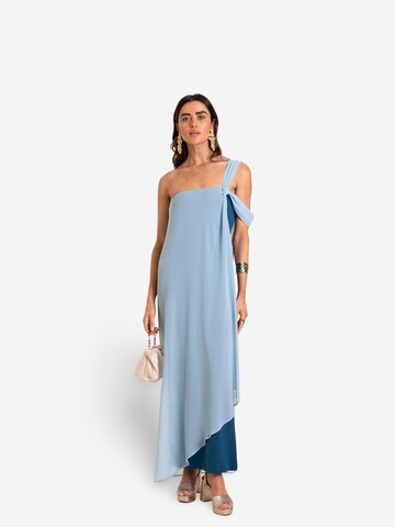 Robe de soirée THE-ARE en bleu