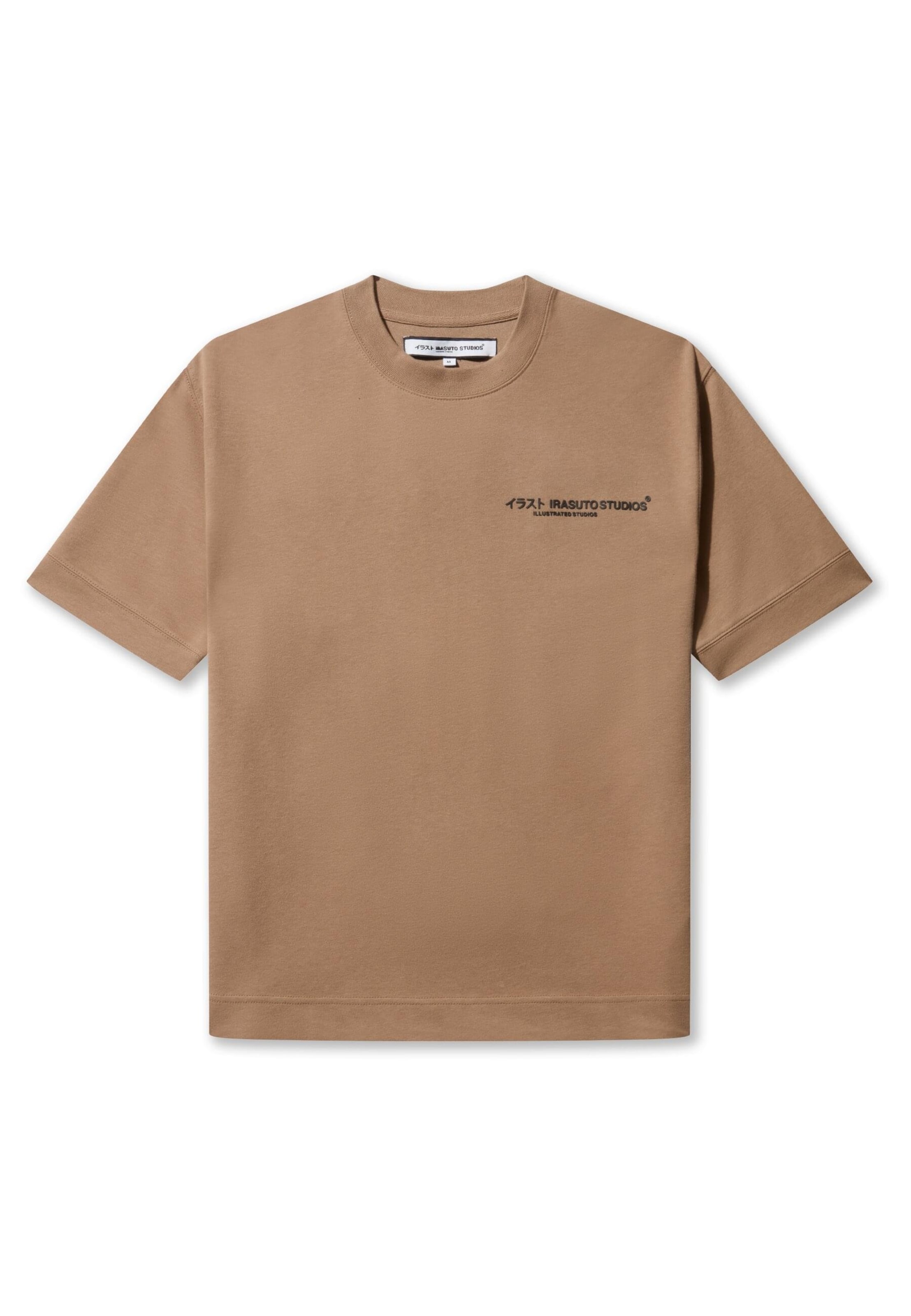 Irasuto Studios Футболка 'Kao' в Коричневый: спереди