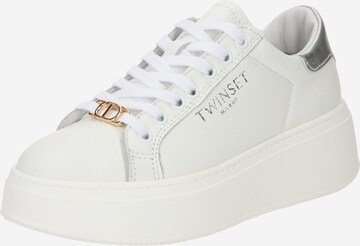 Twinset Sneakers laag in Wit: voorkant