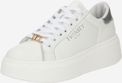 Twinset Sneaker low i sølv / hvid, Produktvisning