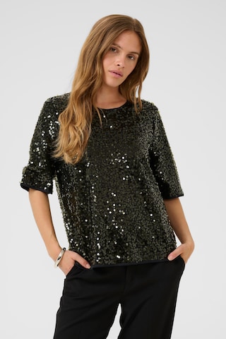 CULTURE Blouse in Green: front