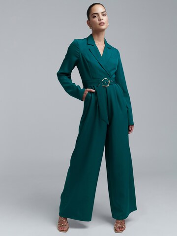 BWLDR Jumpsuit 'Attica' in Grün: Vorderseite