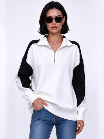 Yesfashion Sweater in Black: front