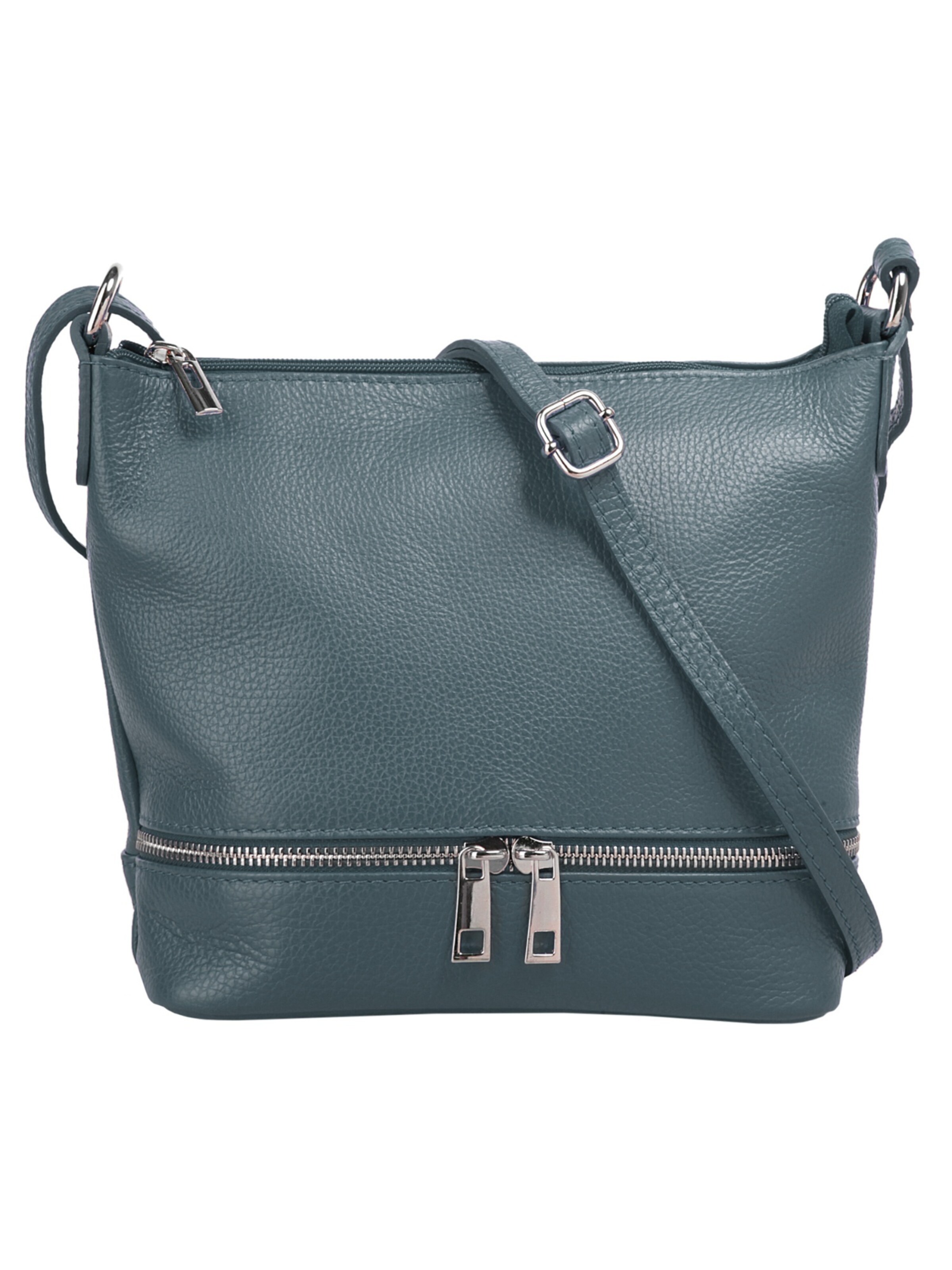 Cluty Crossbody Bag in Blue: front