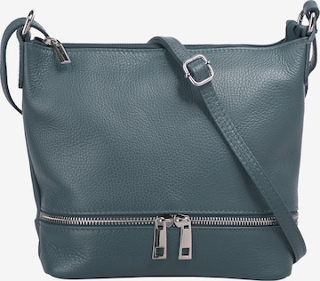 Cluty Crossbody Bag in Blue: front