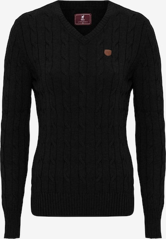 Pullover di Williot in nero: frontale