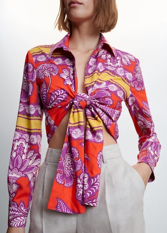 MANGO Blouse 'Cuba' in Rood