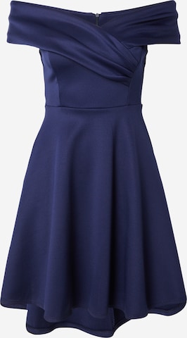 Abito da cocktail 'AMBER' di WAL G. in blu: frontale