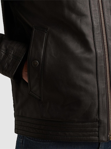 Giacca di mezza stagione 'Auckland Fur leather jacket' di PME Legend in marrone