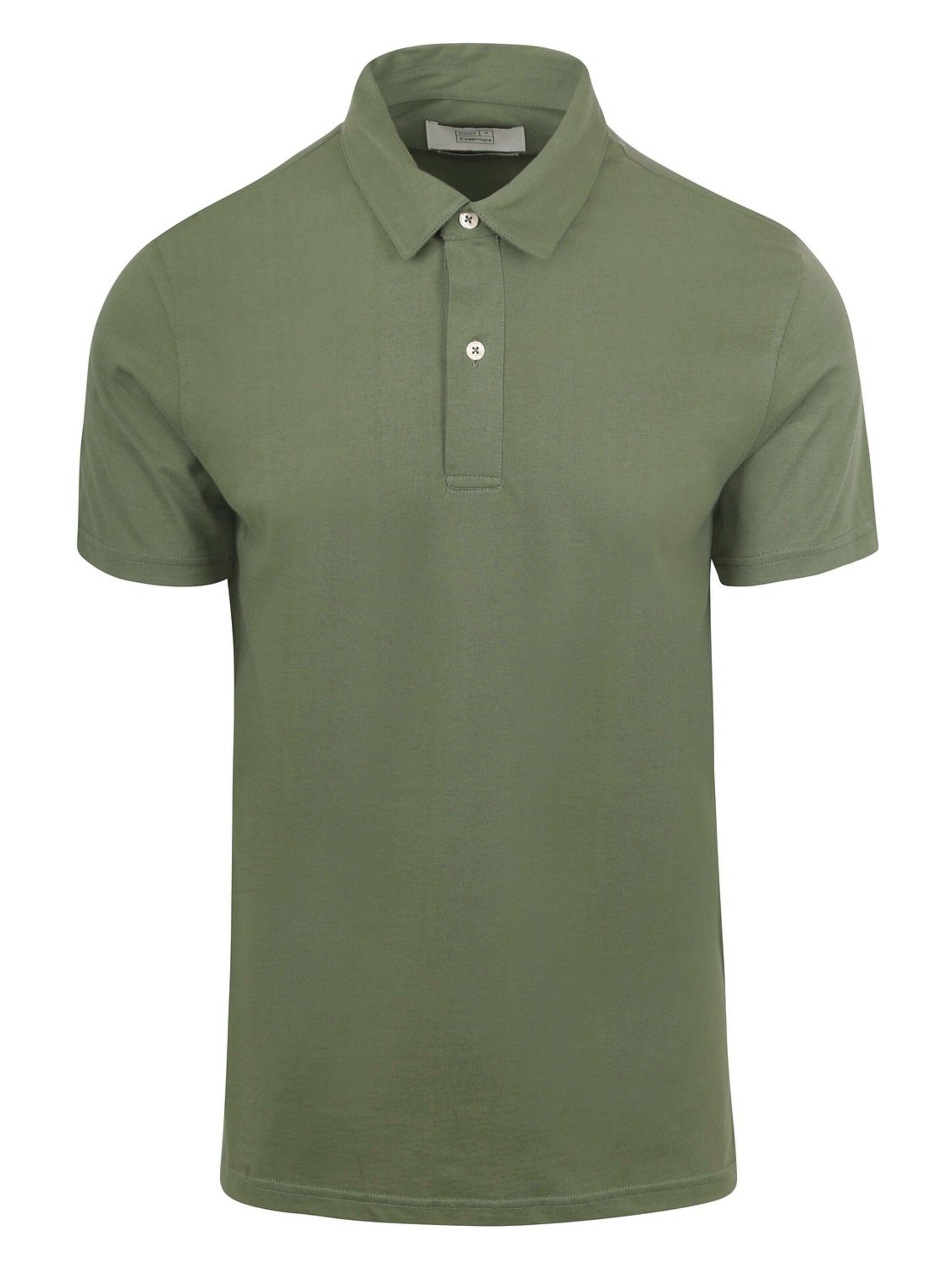 KING Essentials Shirt 'The James' in Groen: voorkant