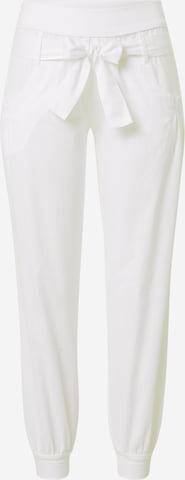 Pantaloni modello harem di BUFFALO in bianco: frontale