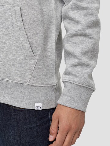 Mikon Sweatshirt 'Anker' in Grau