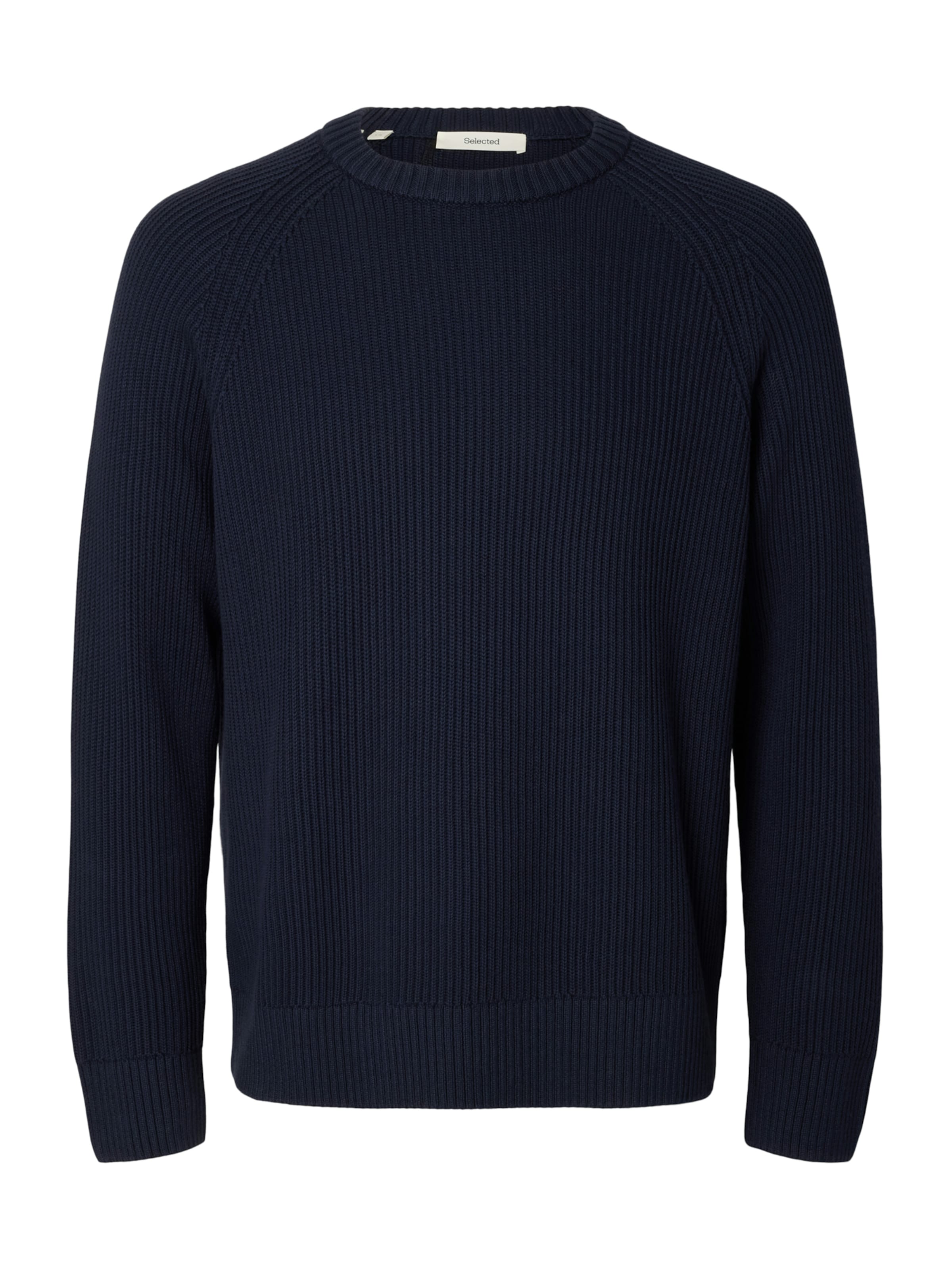 SELECTED Sweater 'SLMBraun' in Blue: front