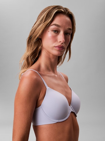 Calvin Klein T-shirt BH in Blauw