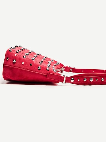 Sac bandoulière Bershka en rouge