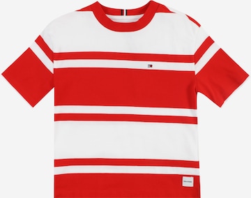 TOMMY HILFIGER - Camiseta en rojo: frente