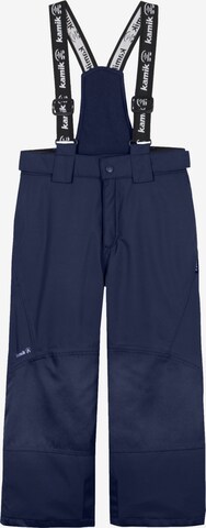 Kamik Outdoor Pants 'Harper' in Blue: front