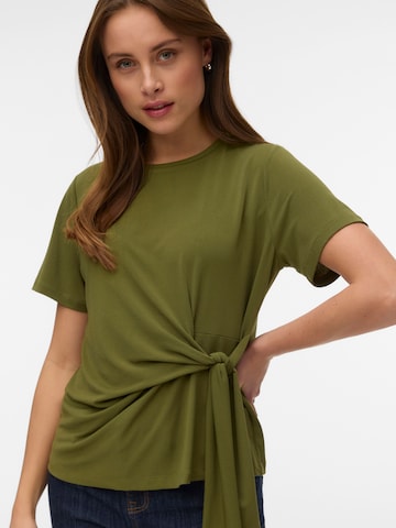 VERO MODA Тениска 'VMJill' в зелено: отпред