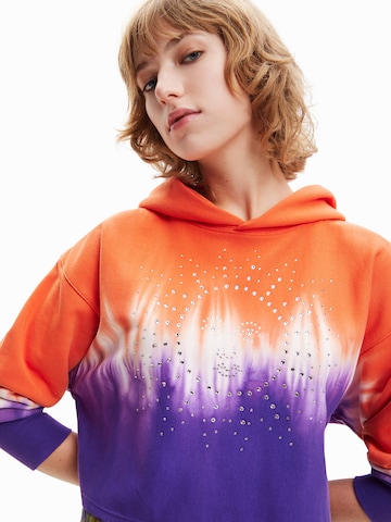 Sweat-shirt Desigual en orange