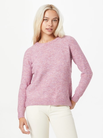 Fransa Sweter 'SANDY' w kolorze różowy: przód