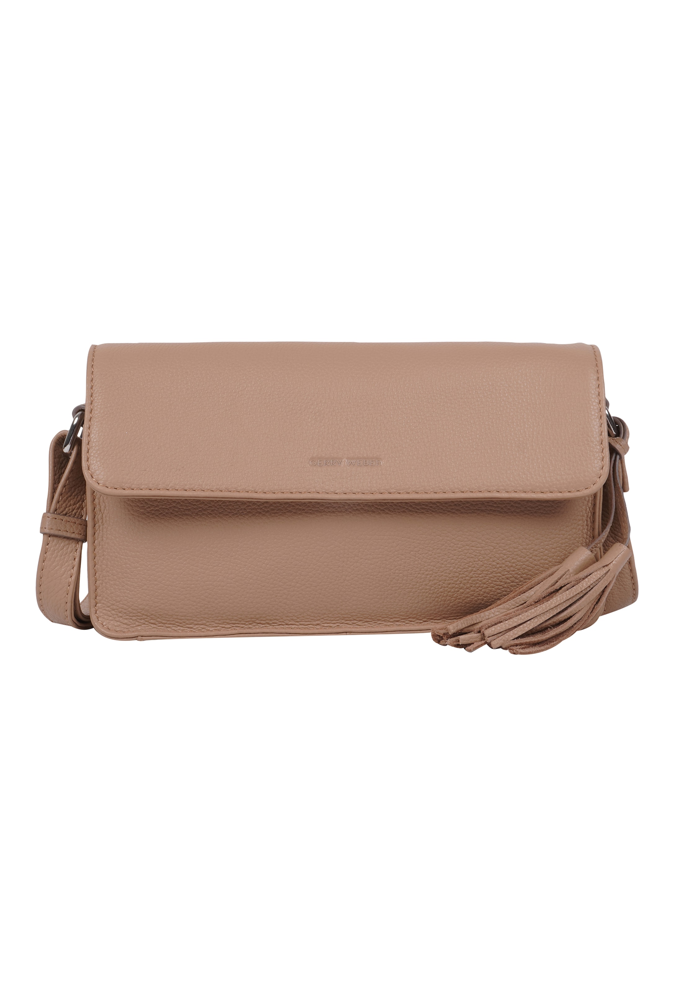 GERRY WEBER Schoudertas 'Cadiz' in Bruin: voorkant