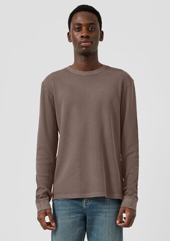QS Shirt in Braun: Vorderseite
