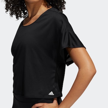 ADIDAS SPORTSWEARTehnička sportska majica - crna boja