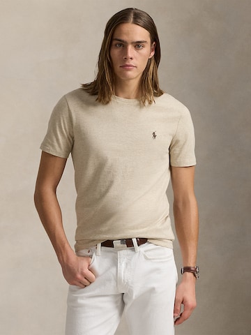 Polo Ralph Lauren Regular fit Μπλουζάκι σε μπεζ: μπροστά