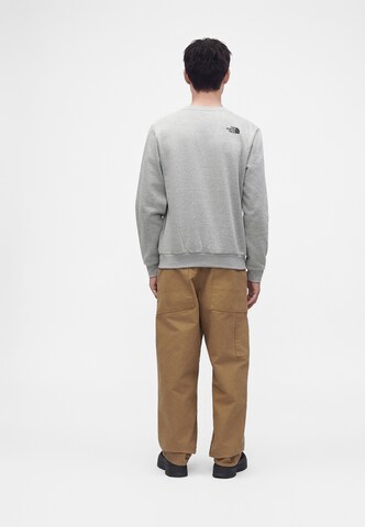 Felpa 'BOX HALF DOME' di THE NORTH FACE in grigio