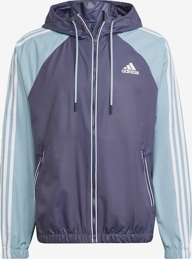 ADIDAS PERFORMANCE Athletic Jacket in Blue / violet / White, Item view