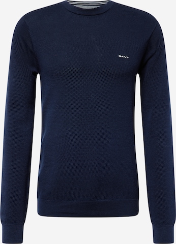 Pull-over GANT en bleu : devant