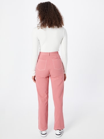 Nasty Gal Lużny krój Spodnie w kolorze fioletowy