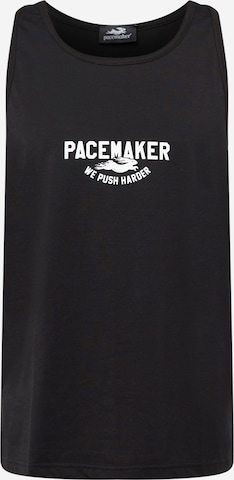 Pacemaker Póló - fekete: elől