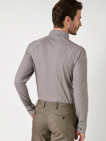 DESOTO Slim Fit Hemd in Grau