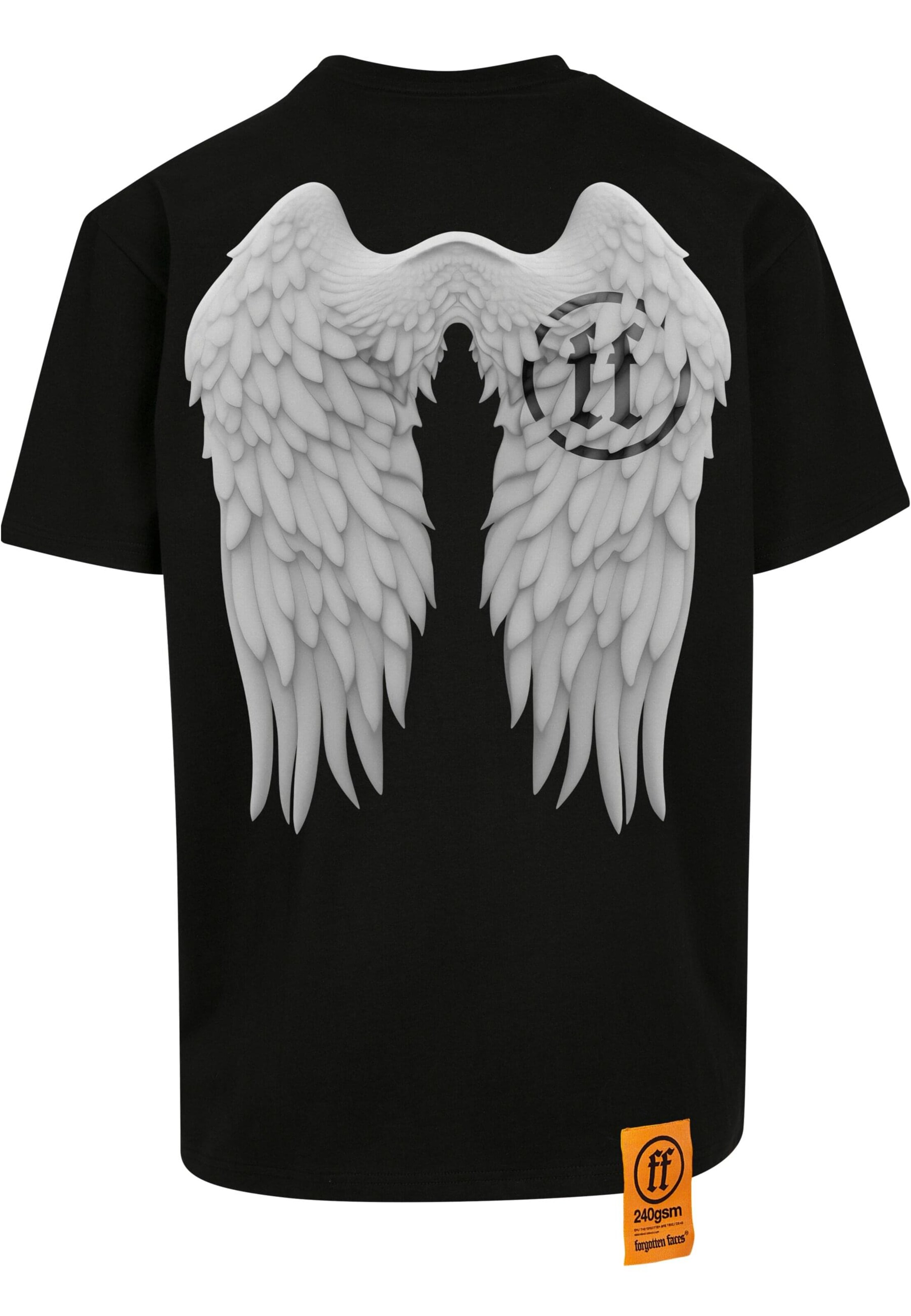 Forgotten Faces Bluser & t-shirts 'Wings' i sort