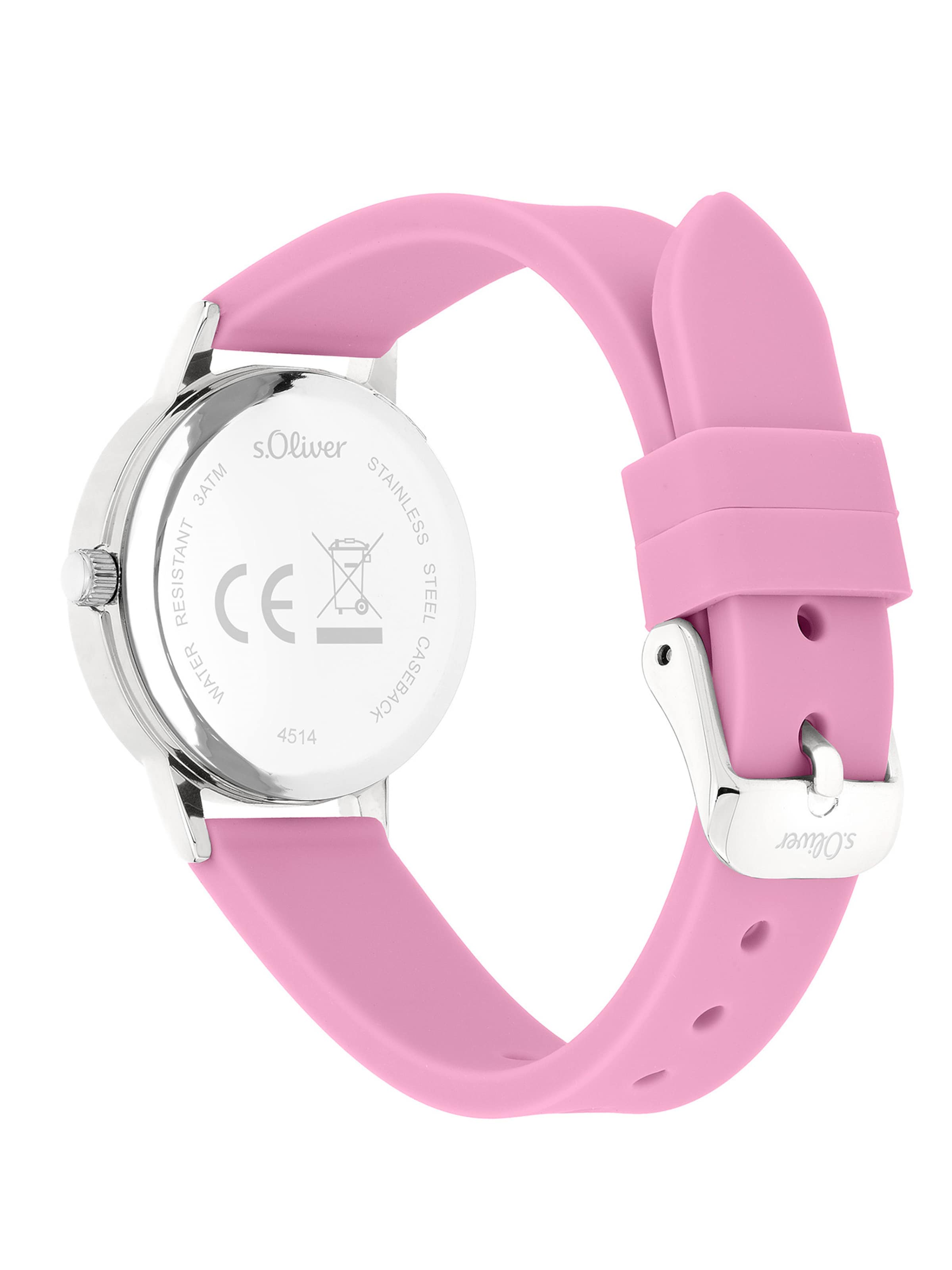 s.Oliver Uhr 'The Twinkle Fun' in Pink