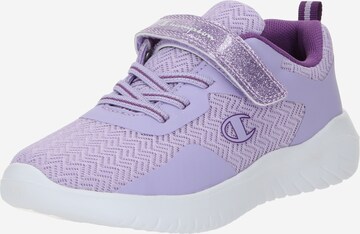 Champion Authentic Athletic Apparel - Sapatilhas 'SOFTY EVOLVE' em roxo: frente