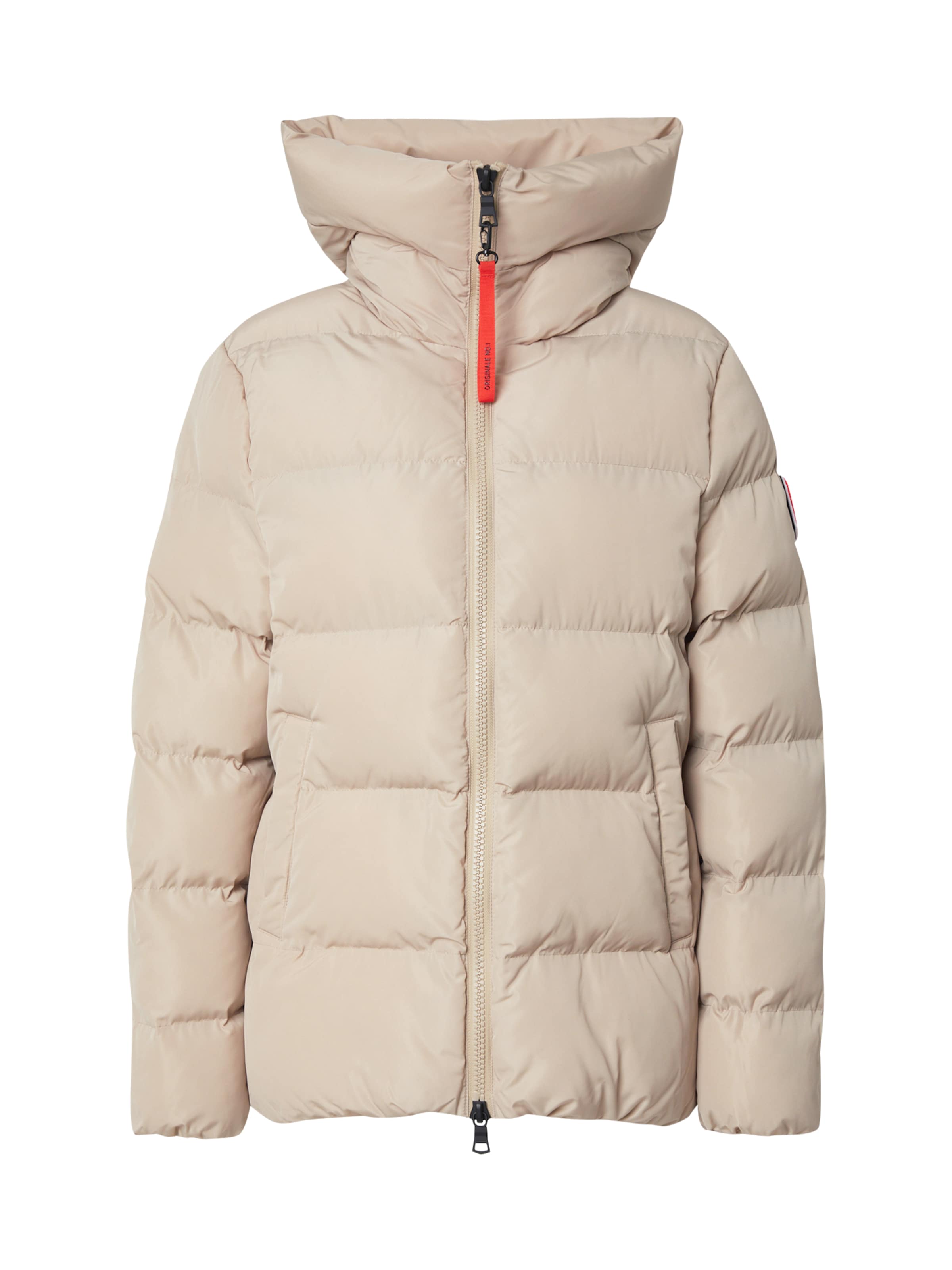 No. 1 Como Winter jacket in Beige: front