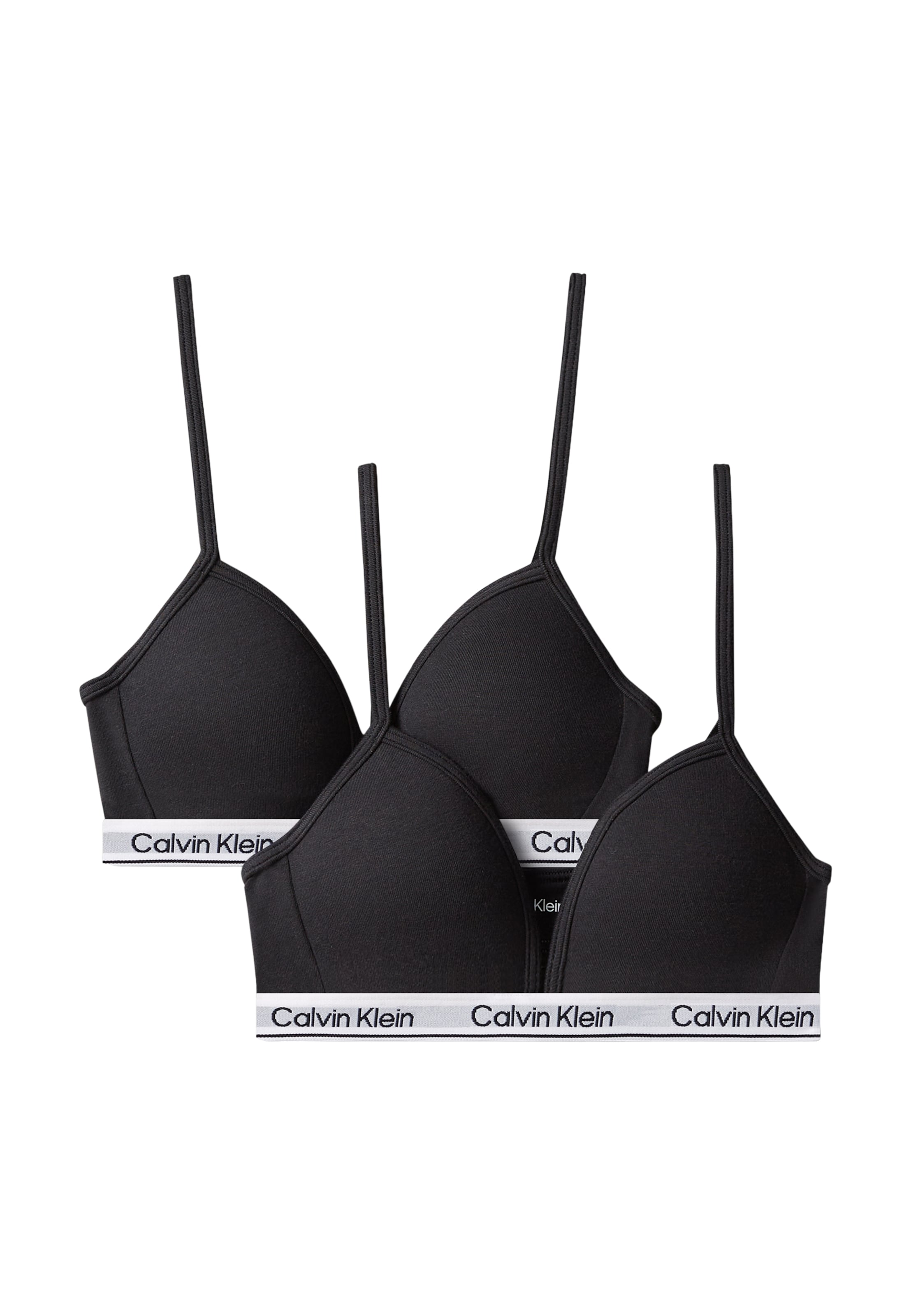 Calvin Klein Underwear Kolmio Rintaliivit värissä musta: etupuoli