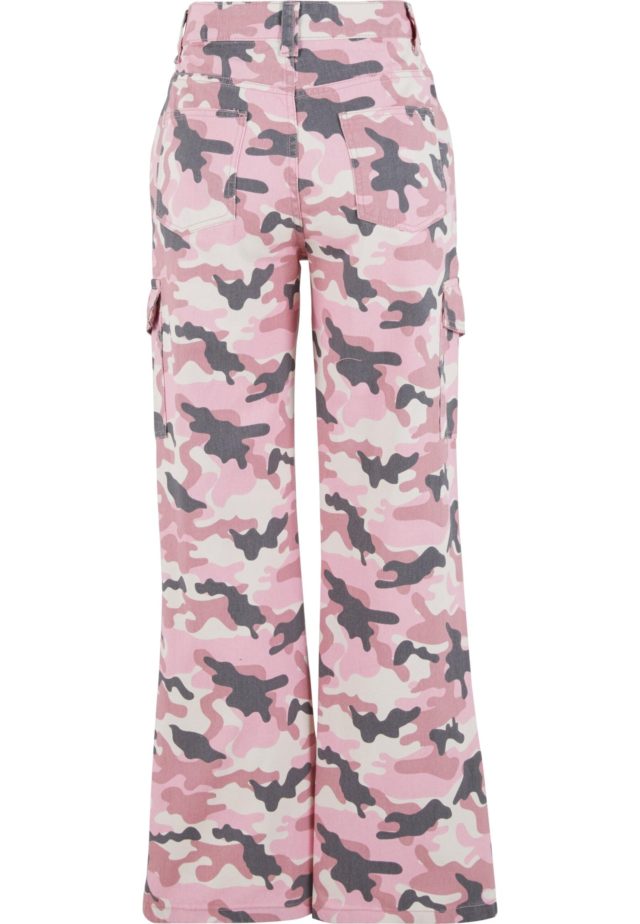 Wide leg Jeans cargo di DEF in colori misti