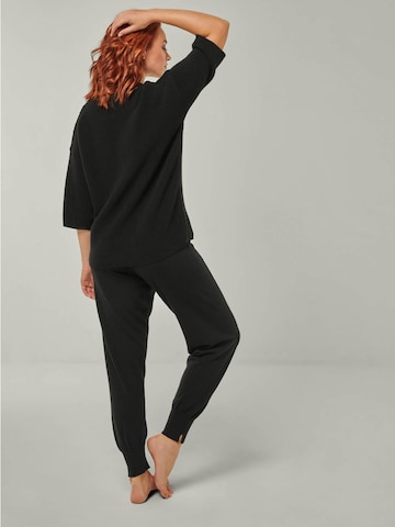YOU LOOK PERFECT Leisure suit 'LOUNGEWEAR SET  - Pullover Fay & Pants Bella' in Black