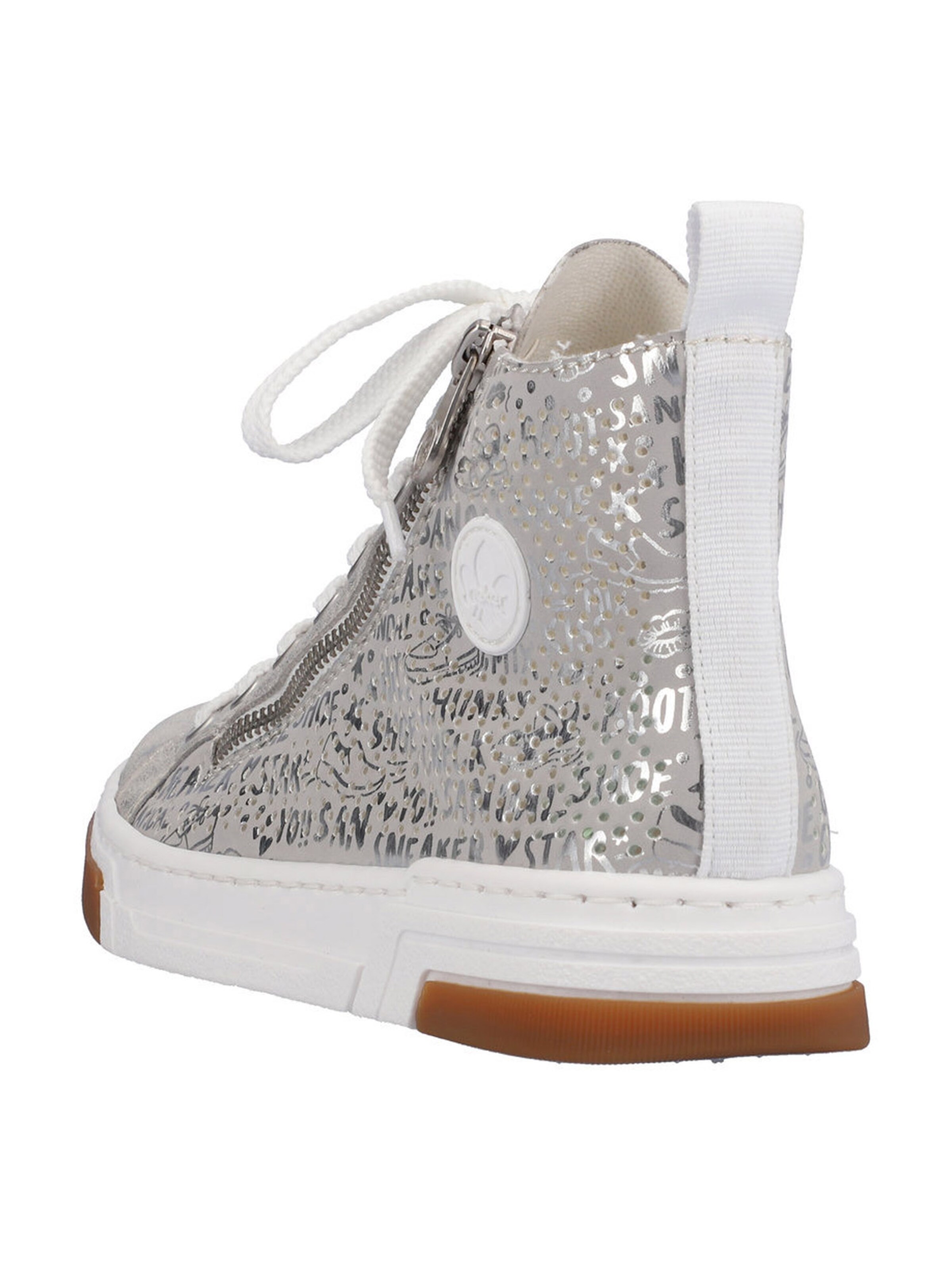 Rieker high top sneakers clearance
