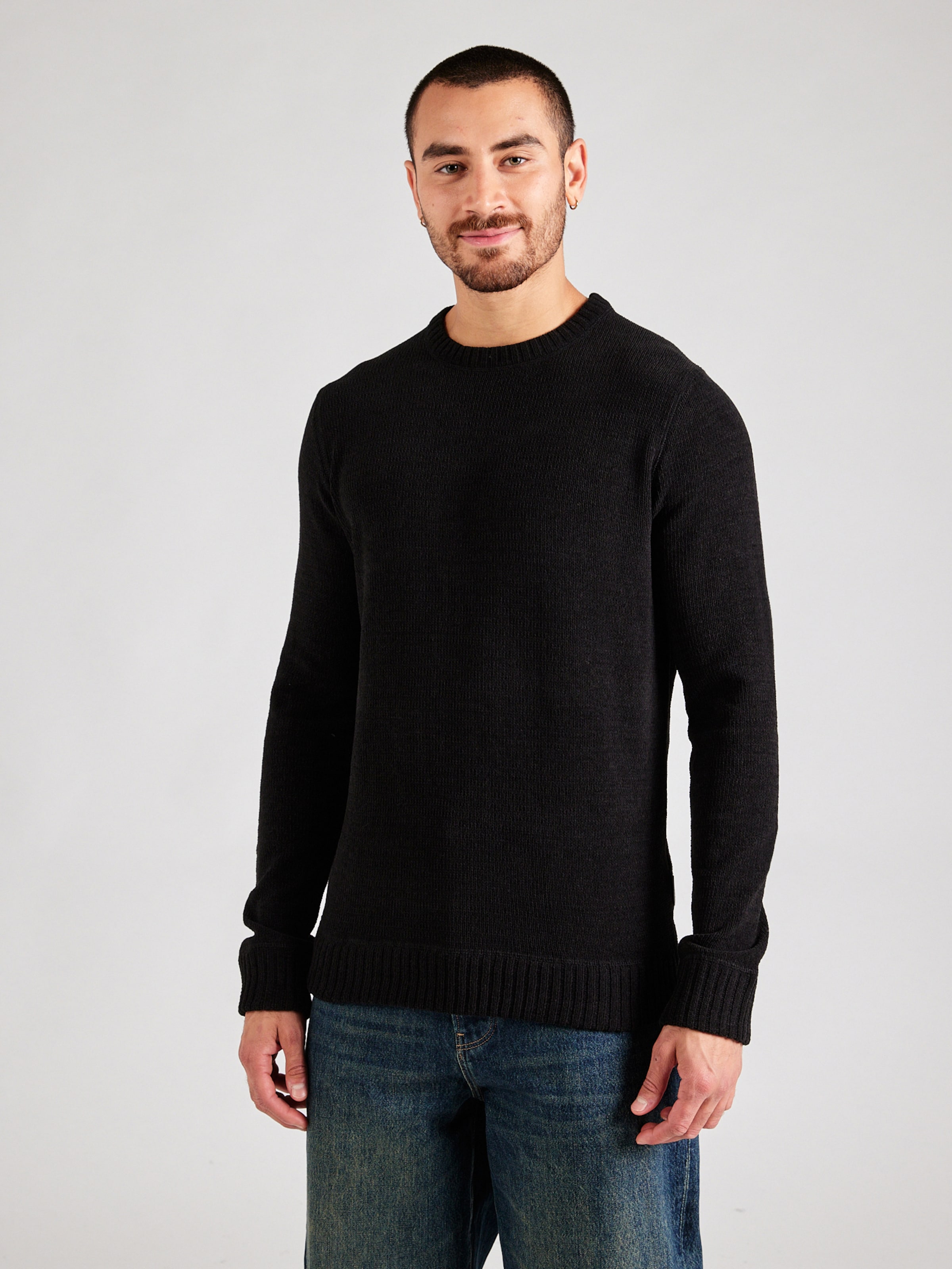 Only & Sons Sweater 'ONSEthan' in Black | ABOUT YOU