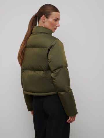 RÆRE by Lorena Rae Between-season jacket 'Coven' in Green