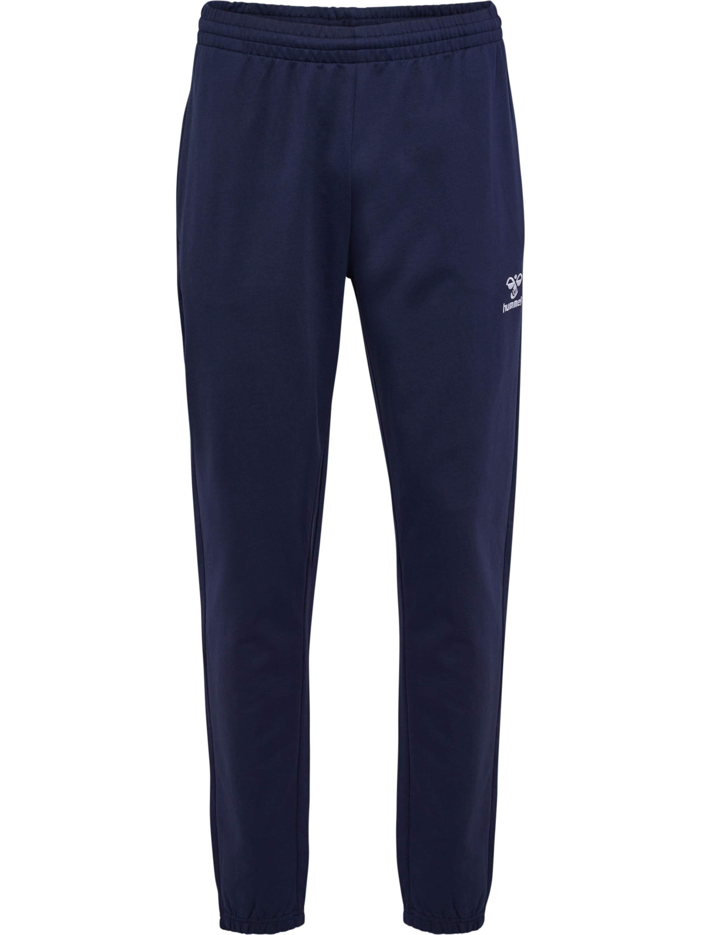Hummel Tapered Sports trousers 'Go 2.0' in Blue: front