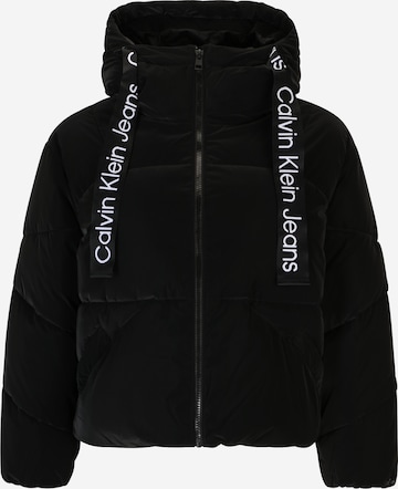 Calvin Klein Jeans Jacke in Schwarz: predná strana