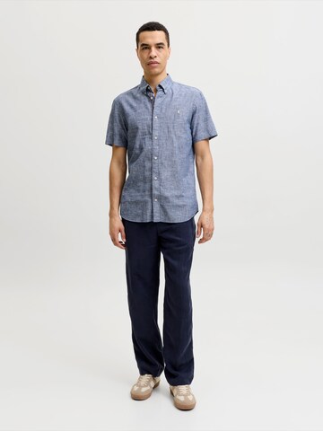 JACK & JONES Regular Fit Hemd 'JPRBLUSUMMER' in Blau